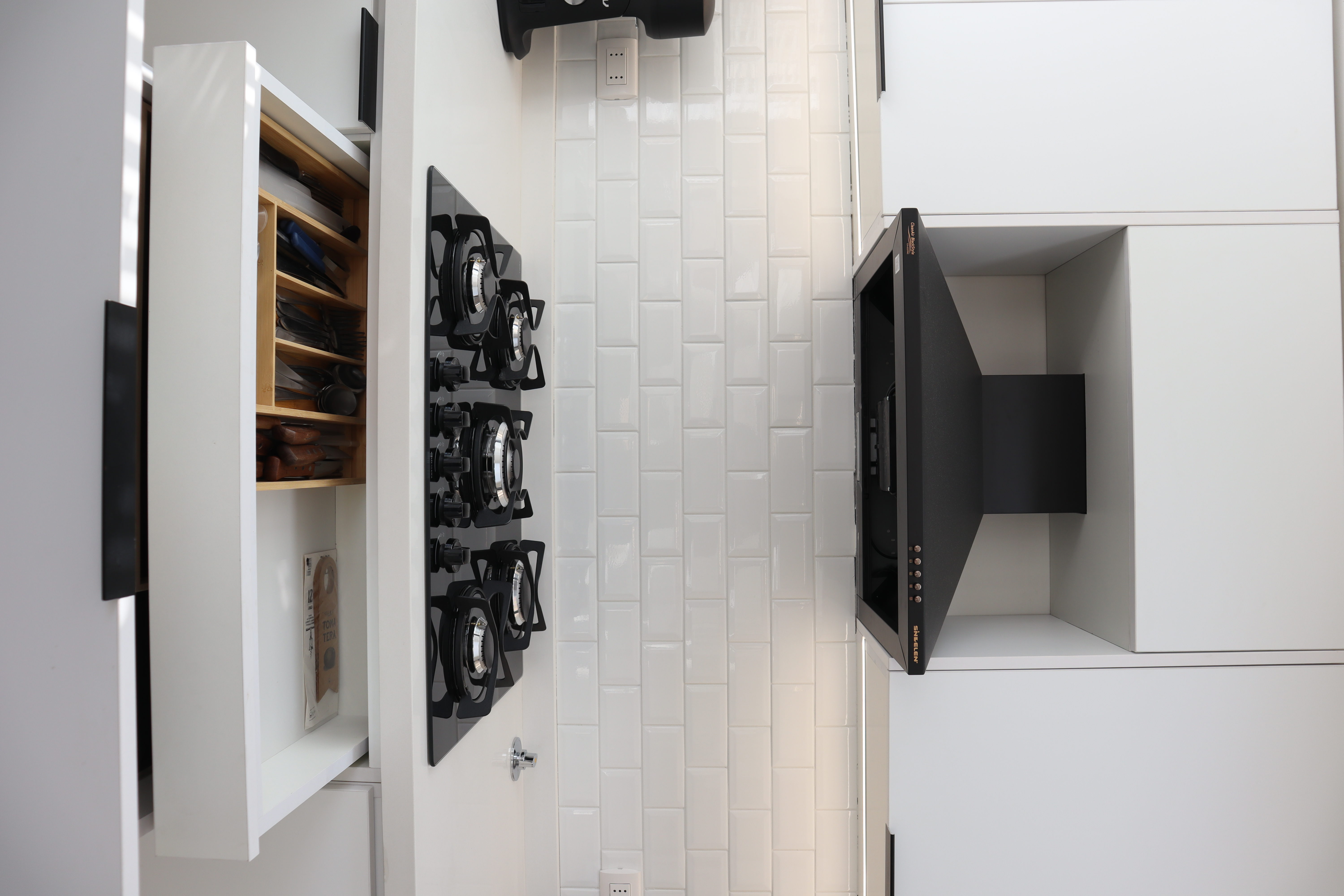 Cocina moderna con diseño minimalista